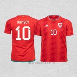 Camiseta Primera Gales Jugador Ramsey 2022