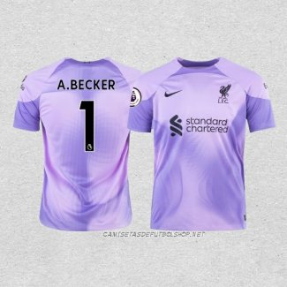Camiseta Primera Liverpool Portero Jugador A.Becker 22-23