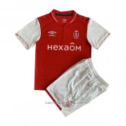 Camiseta Primera Stade de Reims 23-24 Nino