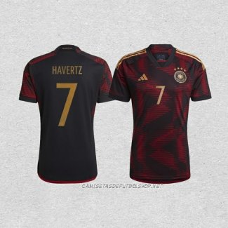 Camiseta Segunda Alemania Jugador Havertz 2022