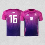 Camiseta Segunda Alemania Jugador Lahm 2024