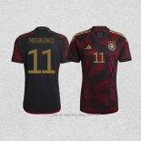 Camiseta Segunda Alemania Jugador Moukoko 2022