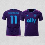 Camiseta Segunda Charlotte FC Jugador Swiderski 23-24