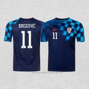 Camiseta Segunda Croacia Jugador Brozovic 2022