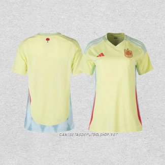 Camiseta Segunda Espana 2024 Mujer