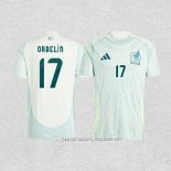 Camiseta Segunda Mexico Jugador Orbelin 2024