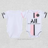 Camiseta Segunda Paris Saint-Germain 21-22 Bebe