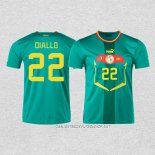 Camiseta Segunda Senegal Jugador Diallo 2022