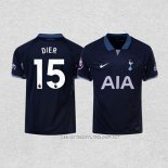 Camiseta Segunda Tottenham Hotspur Jugador Dier 23-24