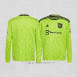 Camiseta Tercera Manchester United 22-23 Manga Larga