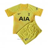 Camiseta Tottenham Hotspur Portero 22-23 Nino Amarillo