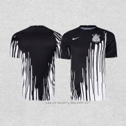 Camiseta de Entrenamiento Corinthians 2022 Negro y Blanco