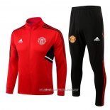 Chandal de Chaqueta del Manchester United 22-23 Rojo