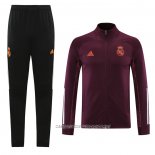 Chandal de Chaqueta del Real Madrid 20-21 Rojo