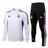 Chandal de Sudadera del Real Madrid 22-23 Blanco