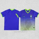 Tailandia Camiseta Brasil Pele Special 2022 Azul