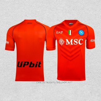 Tailandia Camiseta Napoli Portero 23-24 Naranja