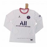 Camiseta Cuarto Paris Saint-Germain 21-22 Manga Larga