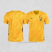 Camiseta Francia Portero 2024 Amarillo