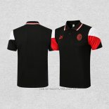Camiseta Polo del AC Milan 21-22 Negro