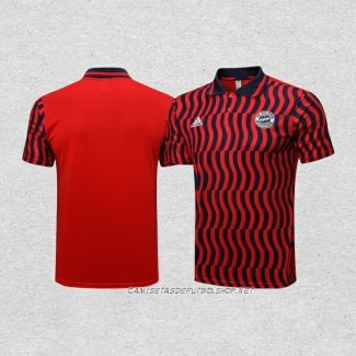 Camiseta Polo del Bayern Munich 22-23 Rojo