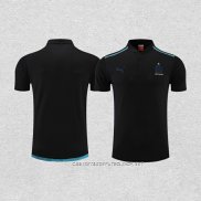 Camiseta Polo del Olympique Marsella 22-23 Negro