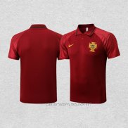 Camiseta Polo del Portugal 22-23 Rojo