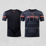 Camiseta Pre Partido del AC Milan 2022 Negro
