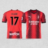 Camiseta Primera AC Milan Jugador R.Leao 23-24