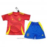 Camiseta Primera Espana 2024 Nino