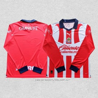 Camiseta Primera Guadalajara 23-24 Manga Larga