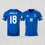 Camiseta Primera Italia Jugador Barella 24-25