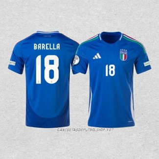 Camiseta Primera Italia Jugador Barella 24-25