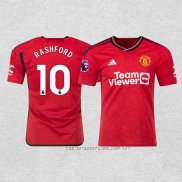 Camiseta Primera Manchester United Jugador Rashford 23-24