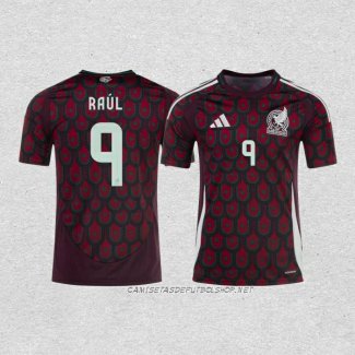 Camiseta Primera Mexico Jugador Raul 2024