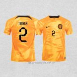 Camiseta Primera Paises Bajos Jugador Timber 2022