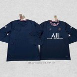 Camiseta Primera Paris Saint-Germain 21-22 Manga Larga