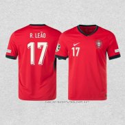 Camiseta Primera Portugal Jugador R.Leao 2024