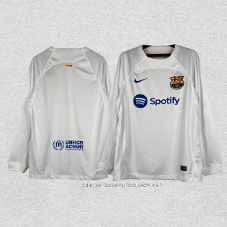 Camiseta Segunda Barcelona 23-24 Manga Larga