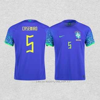 Camiseta Segunda Brasil Jugador Casemiro 2022