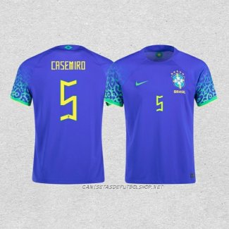 Camiseta Segunda Brasil Jugador Casemiro 2022