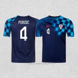 Camiseta Segunda Croacia Jugador Perisic 2022