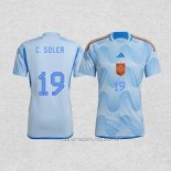 Camiseta Segunda Espana Jugador C.Soler 2022