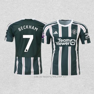 Camiseta Segunda Manchester United Jugador Beckham 23-24