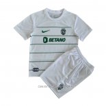 Camiseta Segunda Sporting 23-24 Nino