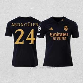 Camiseta Tercera Real Madrid Jugador Arda Guler 23-24