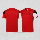 Camiseta de Entrenamiento AC Milan 21-22 Rojo