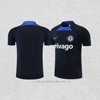 Camiseta de Entrenamiento Chelsea 22-23 Negro