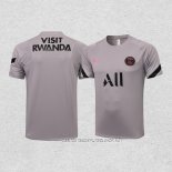 Camiseta de Entrenamiento Paris Saint-Germain 21-22 Gris