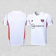 Camiseta de Entrenamiento Sao Paulo 23-24 Blanco